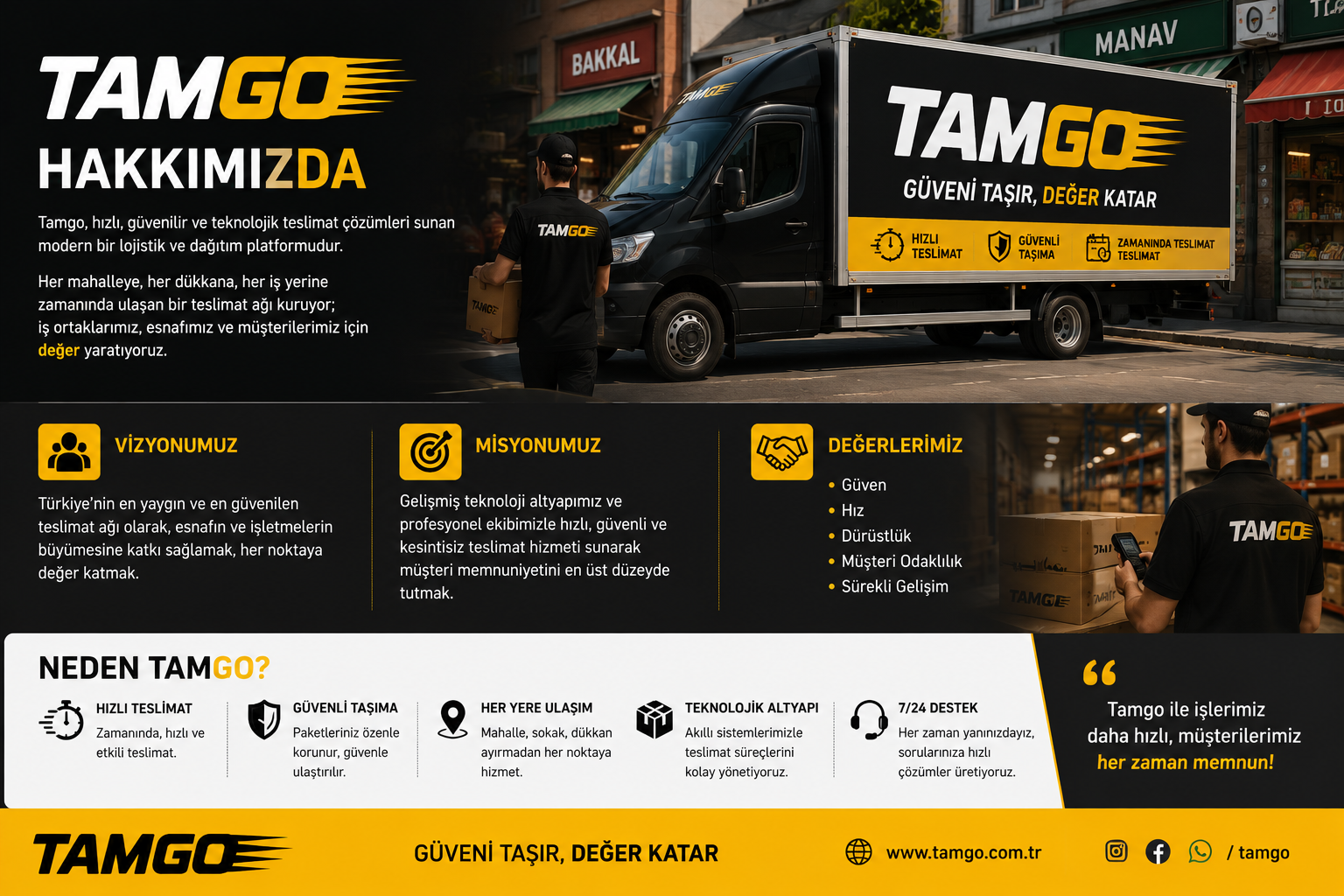 TamGO Kargo | Yük Var,TamGO Var Lojistik